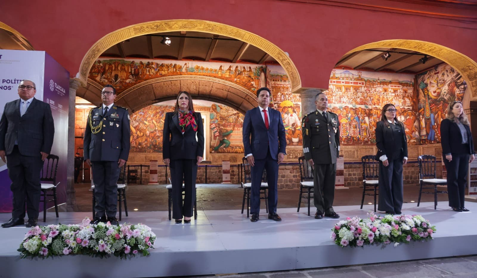 Autoridades conmemoran el CVIII aniversario de la promulgación de la Constitución de 1917